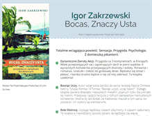 Tablet Screenshot of igorzakrzewski.pl